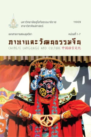 11009 ภาษาเเละวัฒนธรรมจีน