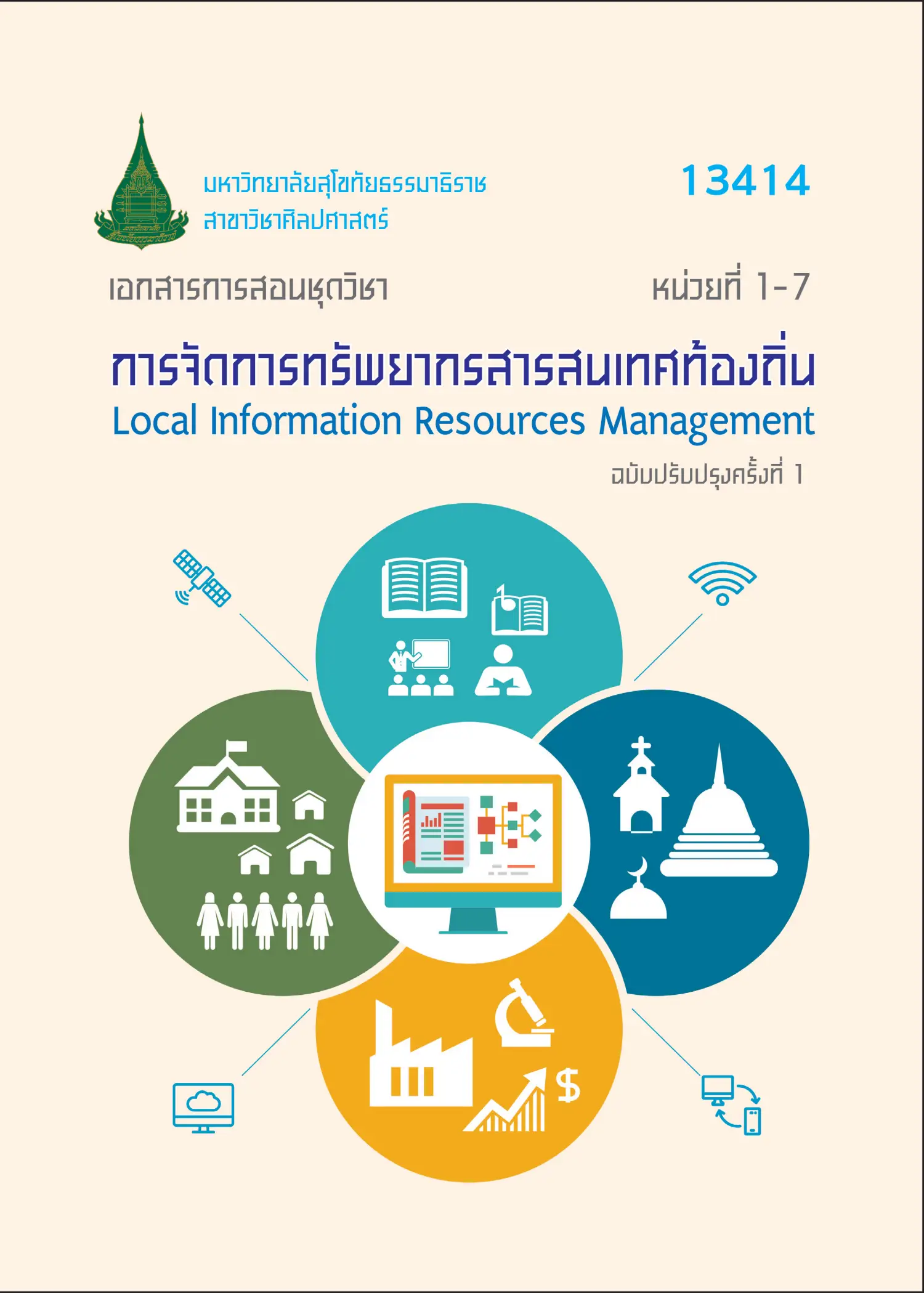 13414 การจัดการทรัพยากรสารสนเทศท้องถิ่น